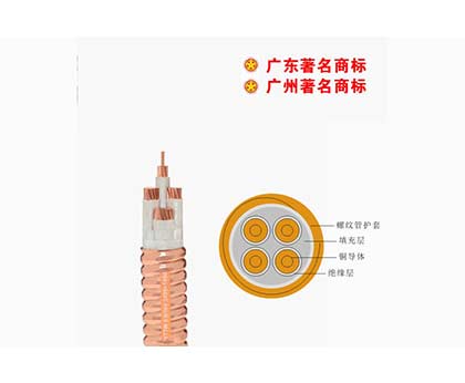 YTTW-0.6/1kV礦物質(zhì)電纜